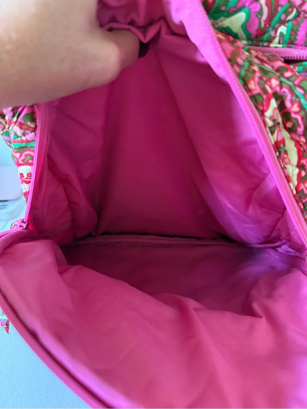Vera Bradley Essential XL Backpack in Capri Pink NWT